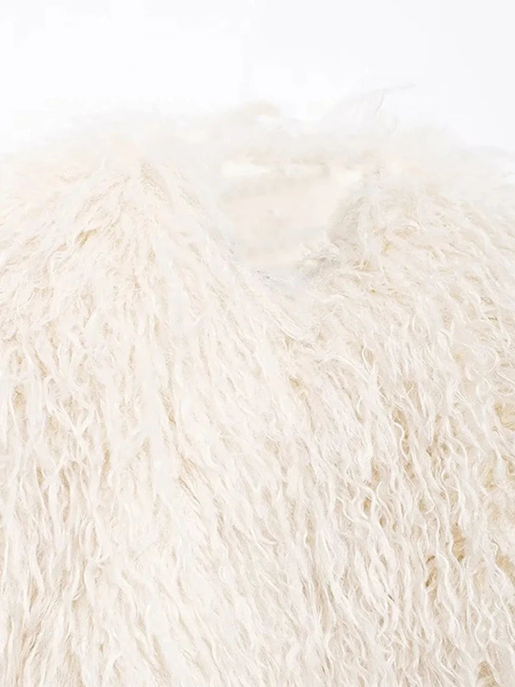 White Fur Jacket