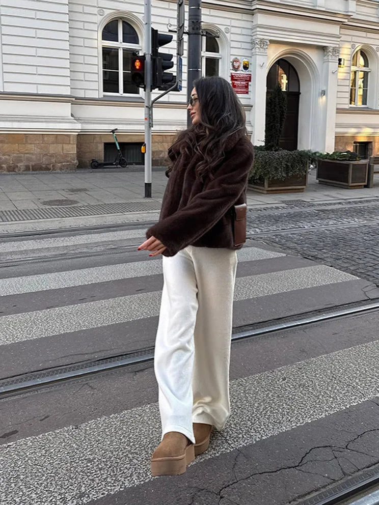 Teddy Fur Jacket